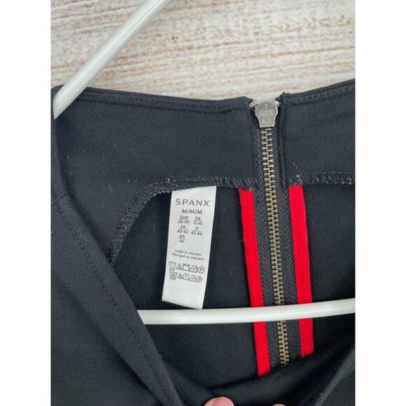 Spanx The Perfect Fit & Flare Ponte Dress Women's Size Medium Black‎ - Picture 4 of 9